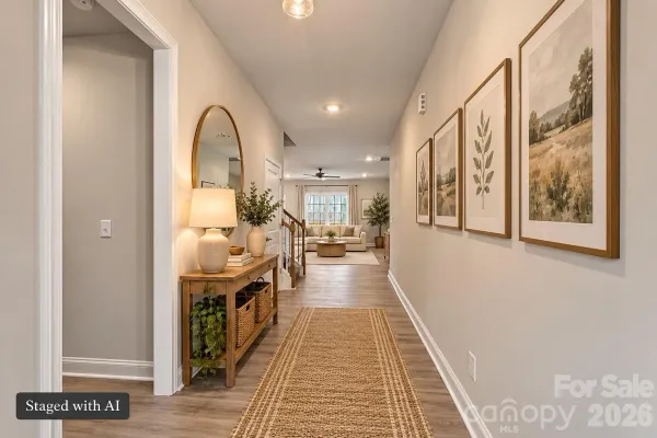 2911 Waterford Lane | Albemarle, NC 28001. Built by Adams Homes - Affordable NC Home 2604 Square Feet - Foyer