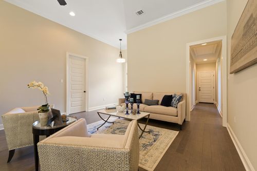 living room in a new home in prairieville