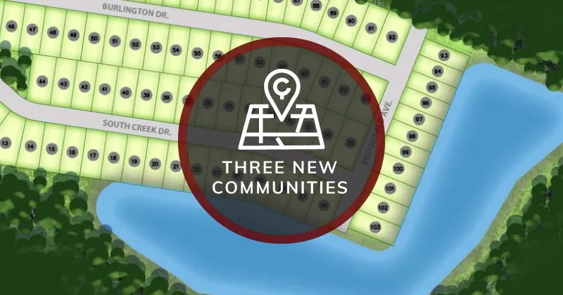Three New Communities Alvarez Construction