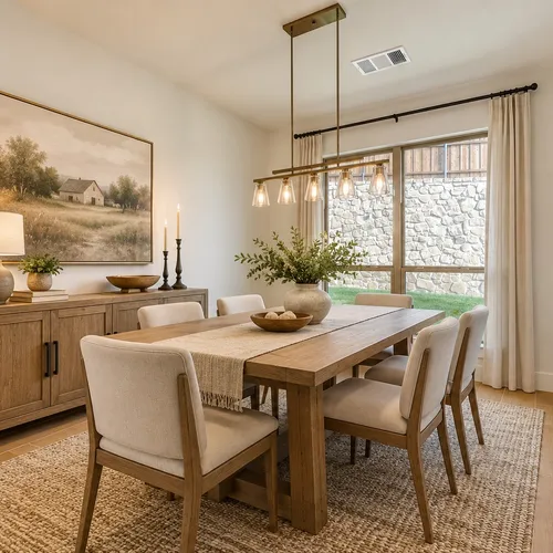 Virtually Staged Photo - Dining Area