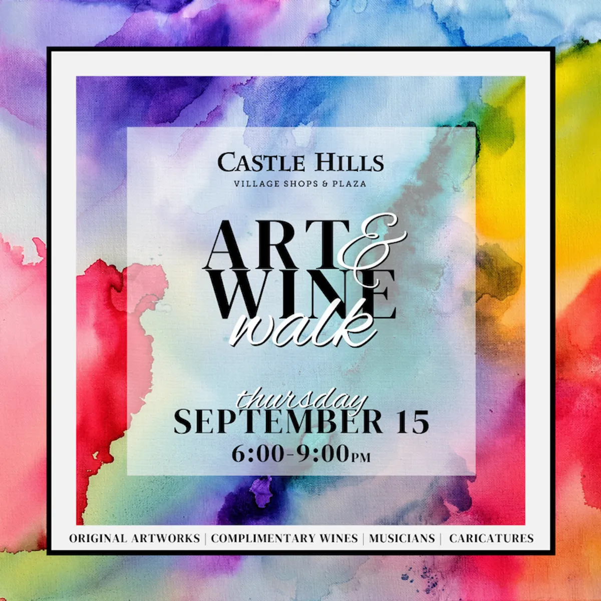 Annual Art & Wine Walk returns to American Legend’s Castle Hills community