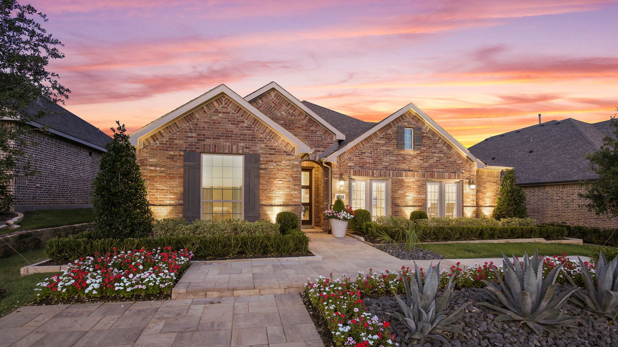 Plan 1521 Canyon Falls Model Exterior Photo by American Legend Homes