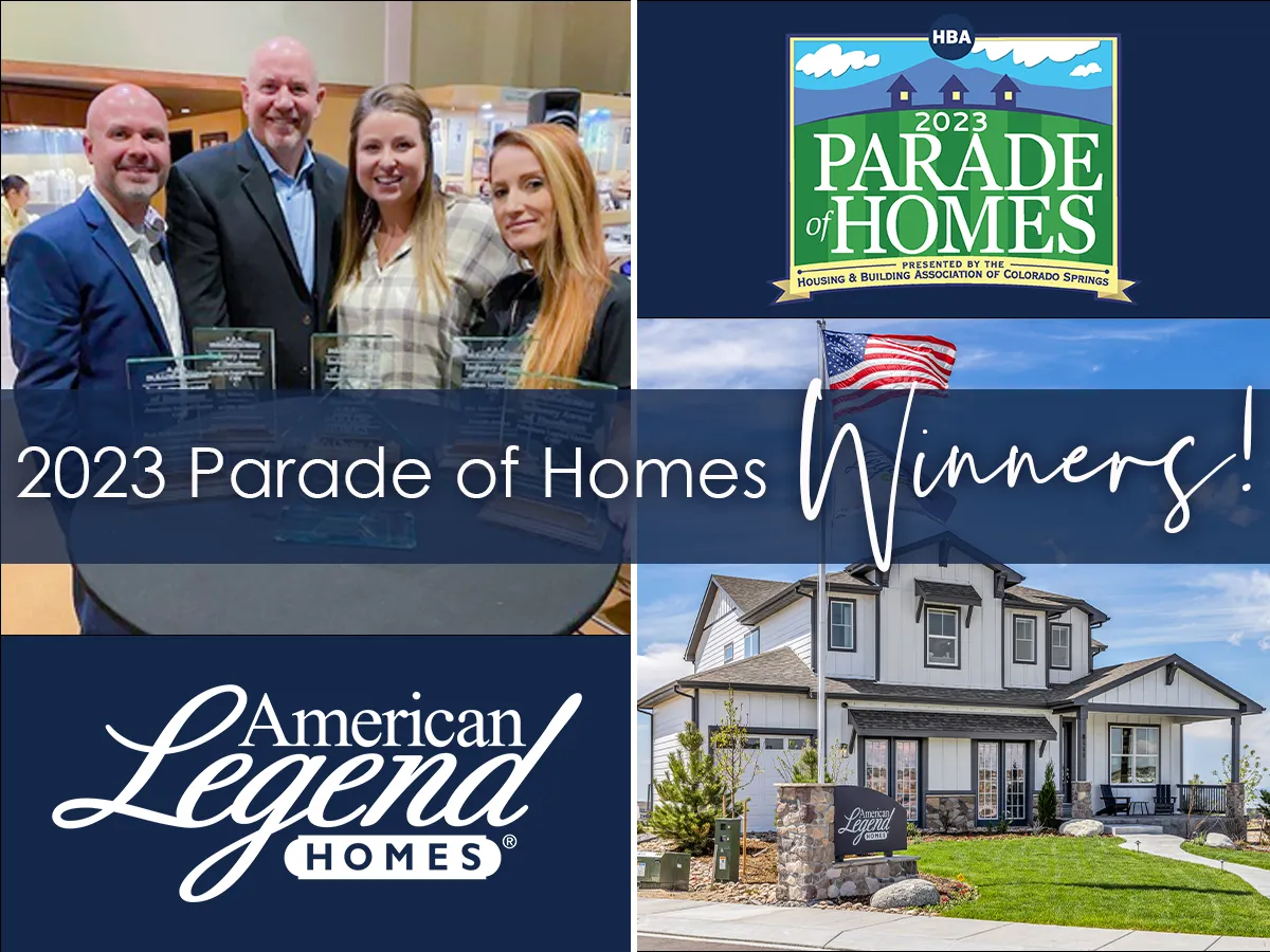 American Legend Homes Shines in the 2023 Colorado Springs Parade of Homes