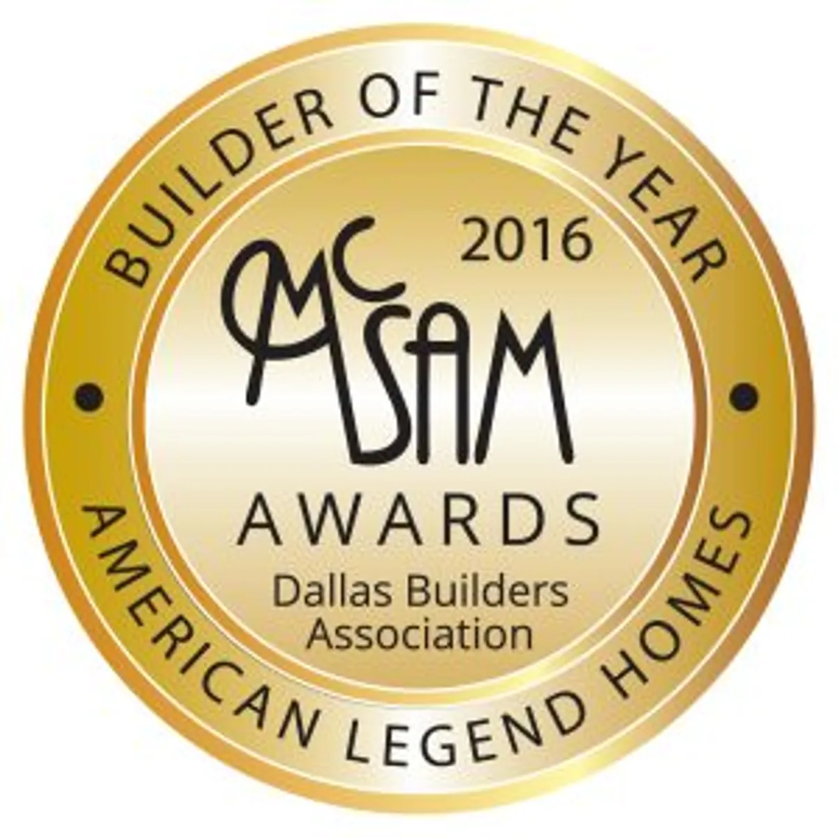 American Legend Wins Coveted 2016 “Builder of the Year” Award