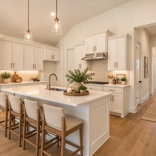 Virtually staged photo - Kitchen