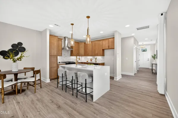 Kitchen, Dining, & Foyer (Model Home)