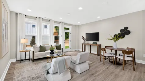 Living & Dining Area (Model Home)