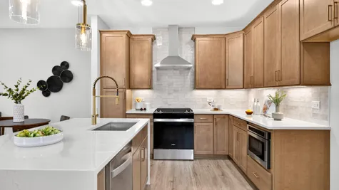 Kitchen Range & Blackspash (Model Home)