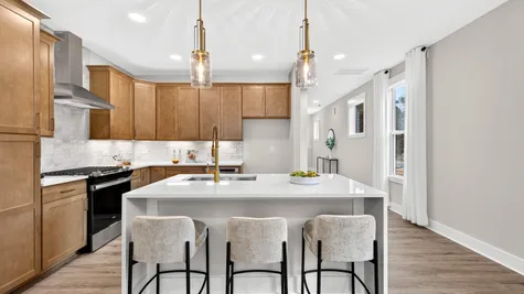 Kitchen Island Seating (Model Home)