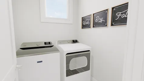 Pomona End Unit - Laundry Room