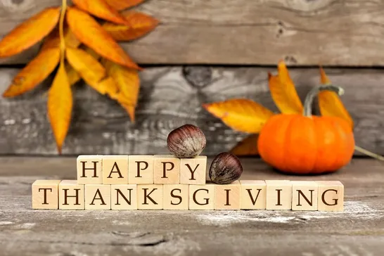 Happy Thanksgiving from Belclaire Homes!