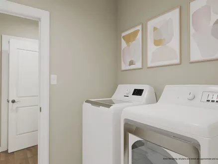 Sedona | Primary Suite Laundry Room