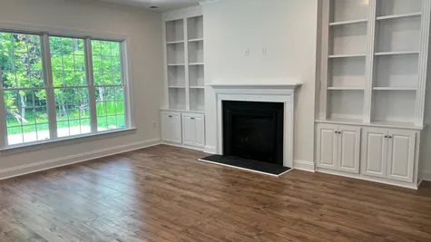 included fireplace