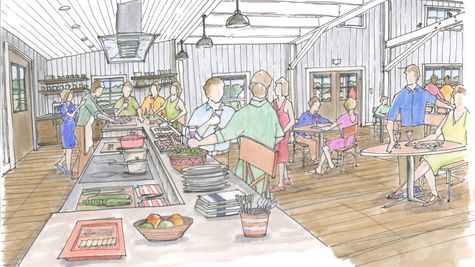The Farm House Interior - Gourmet Kitchen