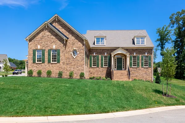 front exterior of a new home in goochland va by boone homes