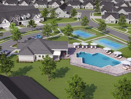 The Villas at Swift Creek Clubhouse Rendering