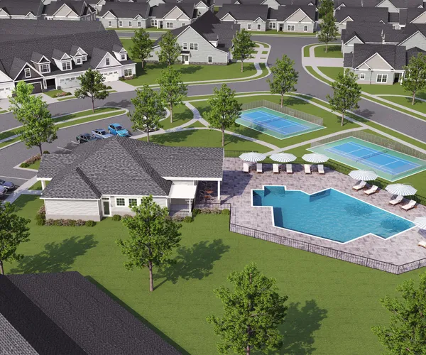 The Villas at Swift Creek Clubhouse Rendering