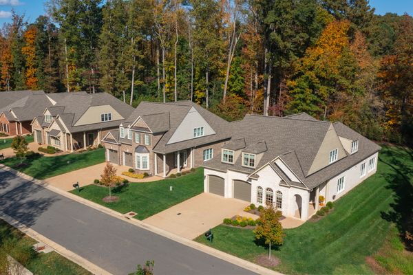 Chickahominy Falls new homes with wooded surroundings