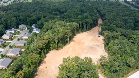 aerial view of the community of blair estates