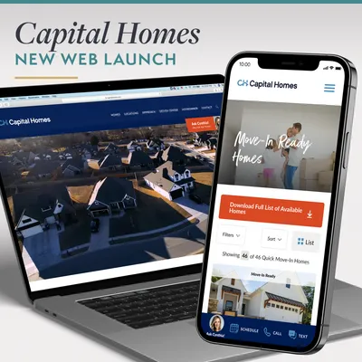 New Website Launch: Capital Homes