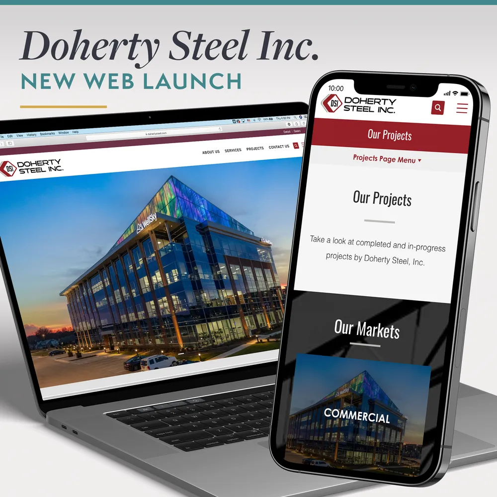 New Website Launch: Doherty Steel