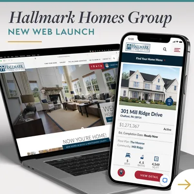 Recent Web Launch | Hallmark Homes Group