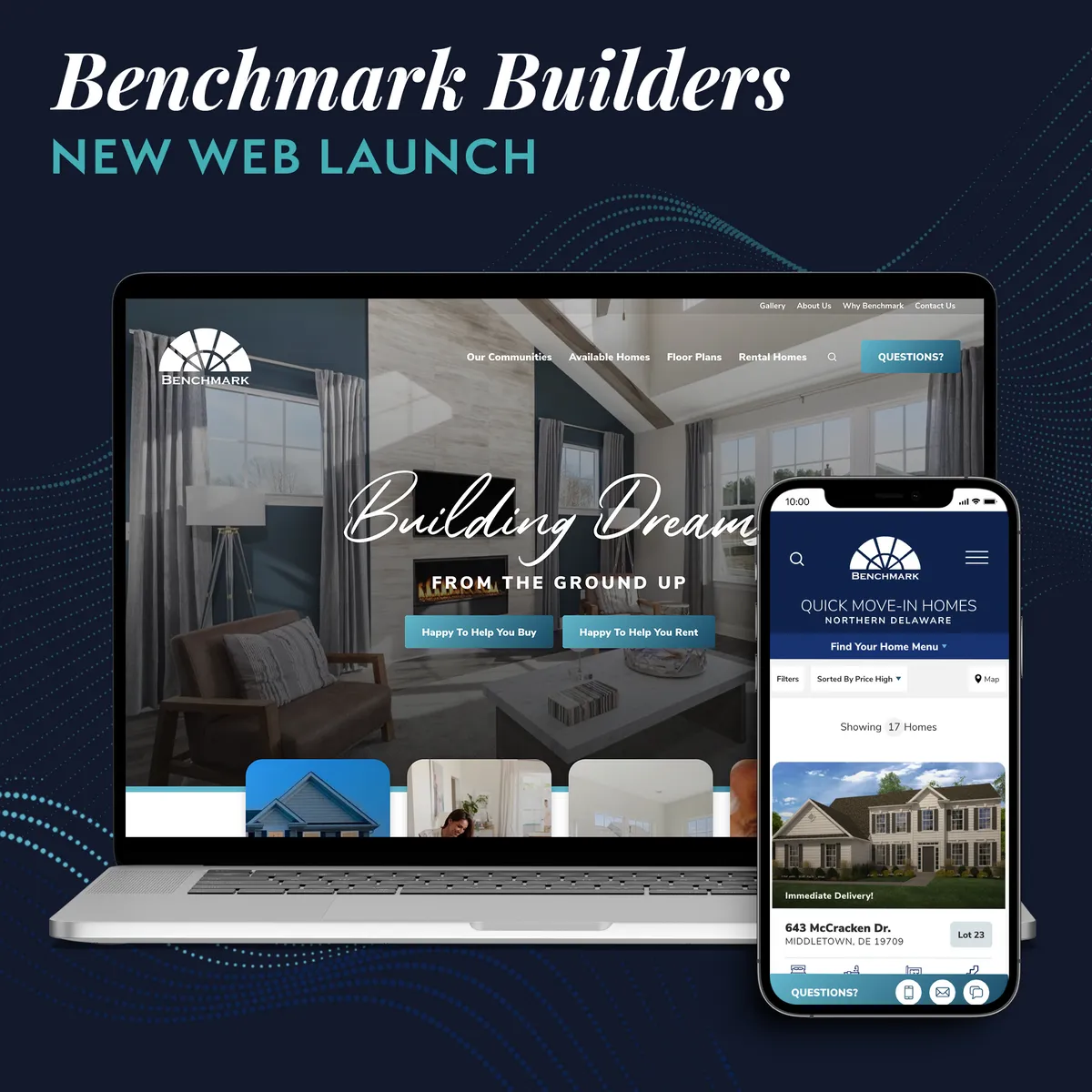 New Web Launch: Benchmark Builders