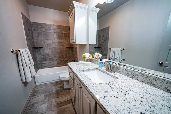 bathroom in new subdivision in lubbock tx by homemakers