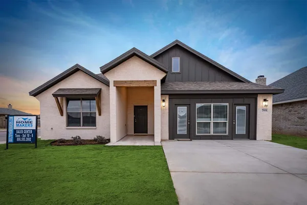 exterior of a new home in bushland springs community by homemakers