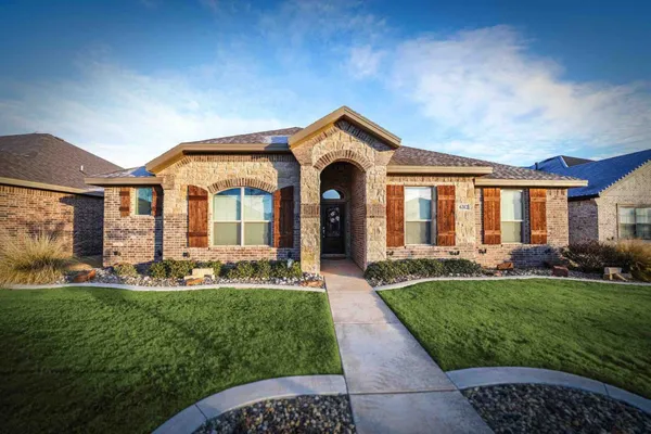 front exterior view of a new home in bushland springs by homemakers