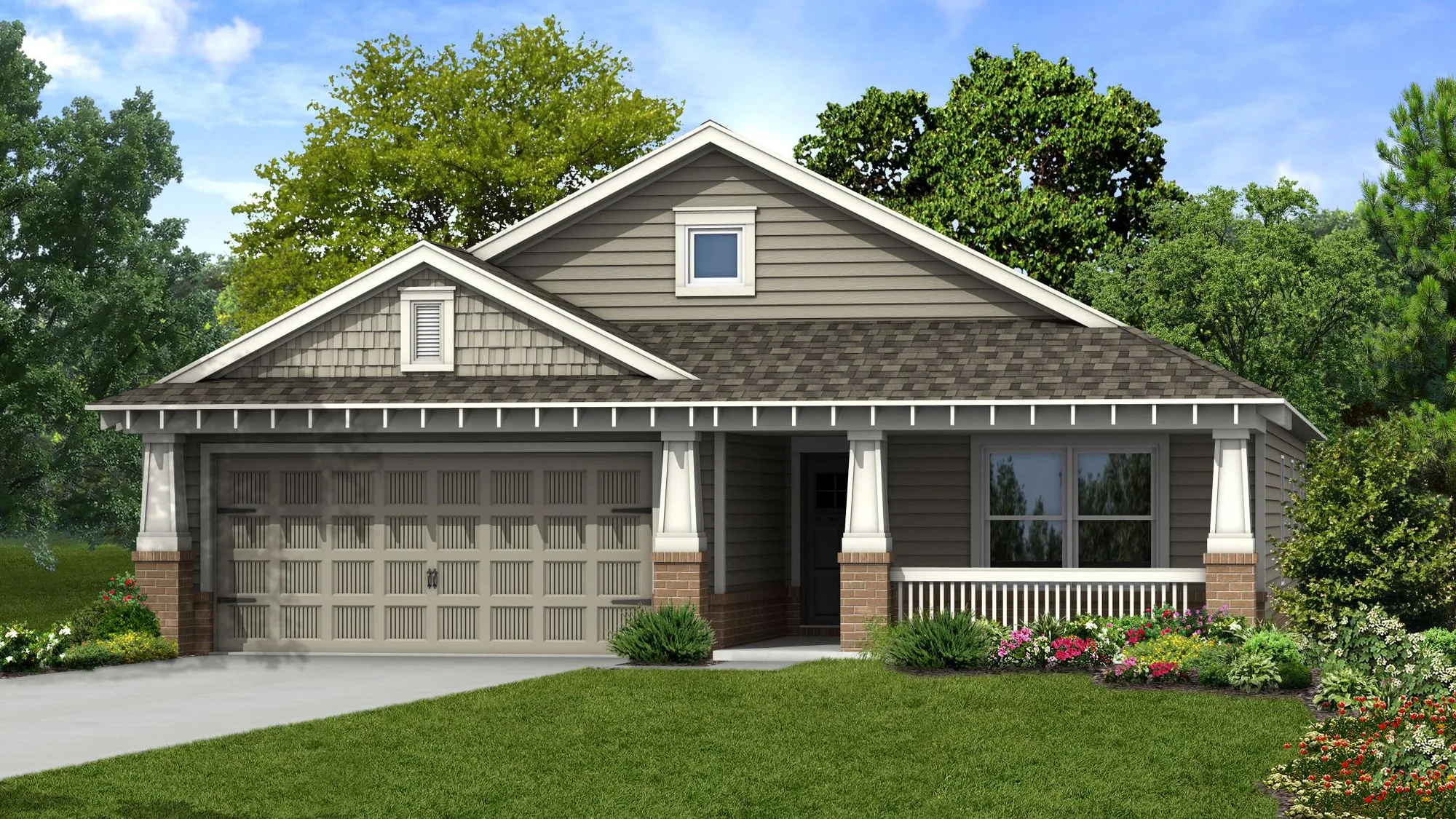 Custom two story House or home plan 1,818 sq ft. 