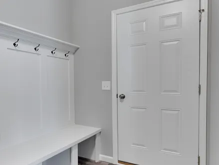 Mudroom With Built-in Bench