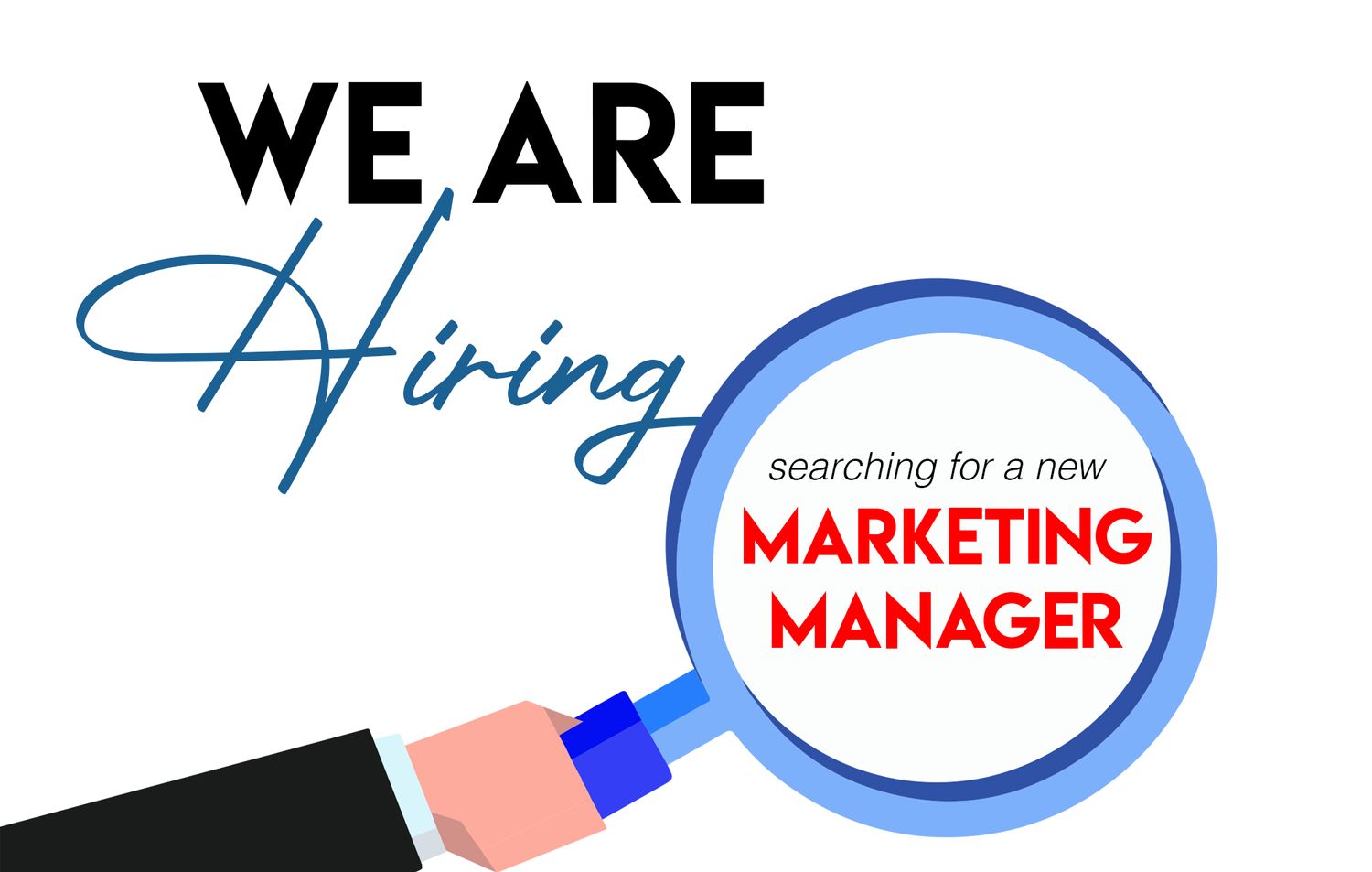 Now Hiring a Marketing Manager