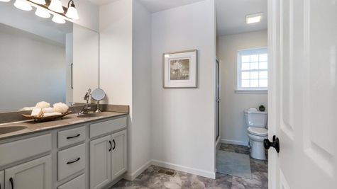 Hickory Model Master Bath at Cooper Farm New Home Community in Oxford, PA
