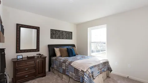 Hickory Model Bedroom at Cooper Farm New Home Community in Oxford, PA