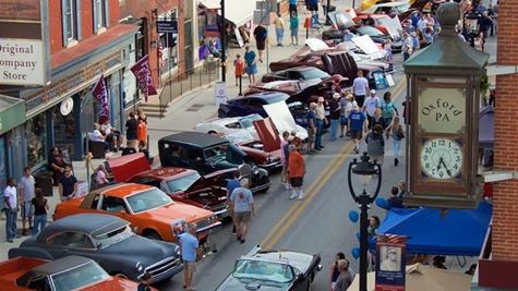 Annual Oxford Car Show Downtown Historic Oxford