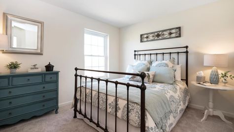 Hickory Model Bedroom at Cooper Farm New Home Community in Oxford, PA