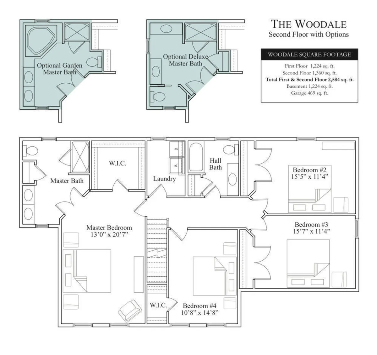 Woodale 2nd Floor Plan