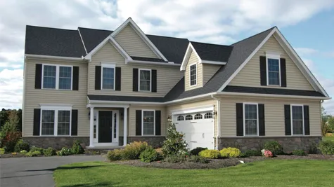 Ashville Model Home Front Elevation at Twin Ponds Community in Oxford