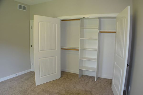 Back bedroom, spacious closet