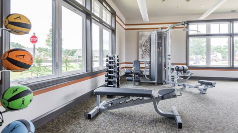 Barley Woods 55+ Clubhouse Fitness Center Amenity