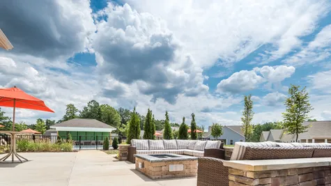 Barley Woods 55+ Clubhouse Patio Amenity