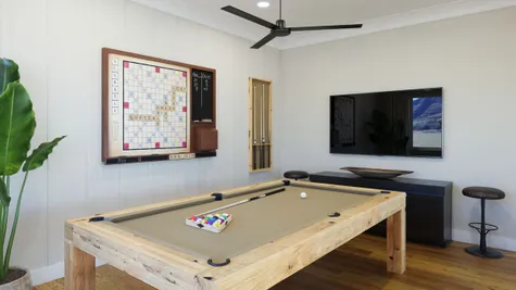 The Hailey | Plan 1 - Game Room
