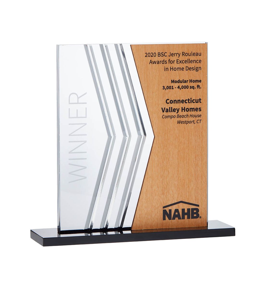National Association of Home Builders Building Systems Council Jerry Rouleau Award for Excellence in Home Design