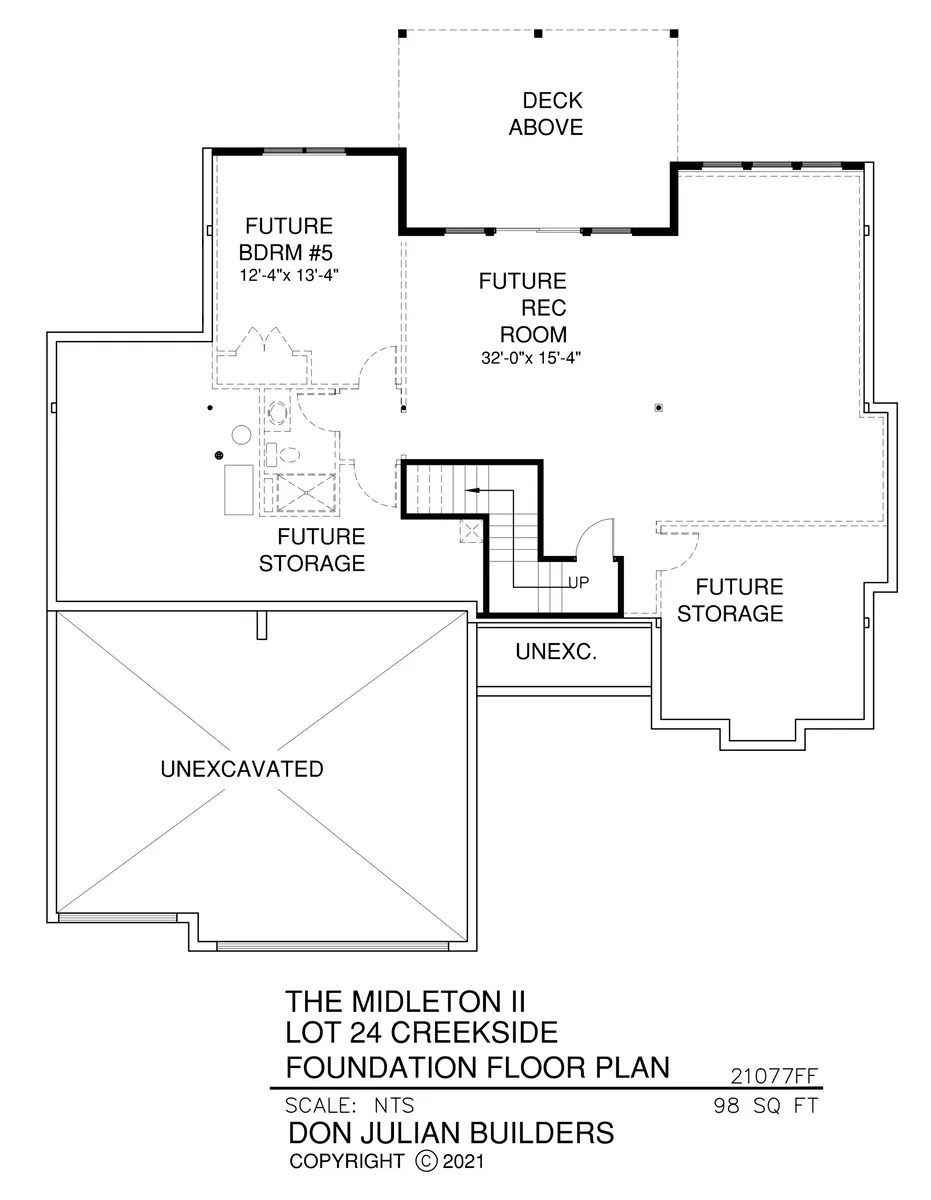 Midleton II Lower Level © Don Julian Builders