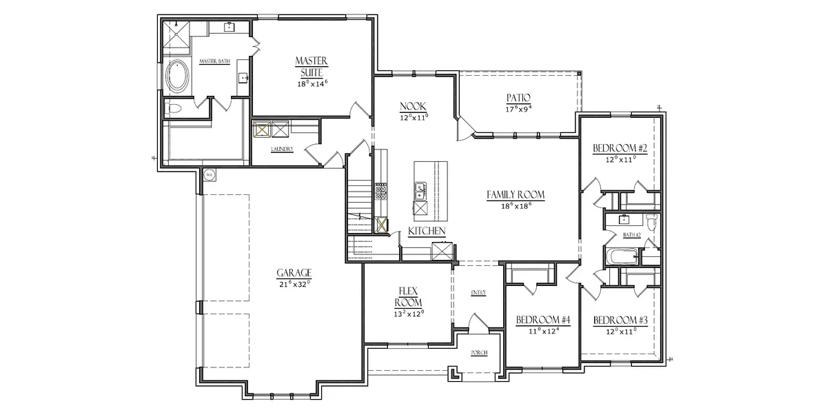 Greyson Lower Level  Floor Plan