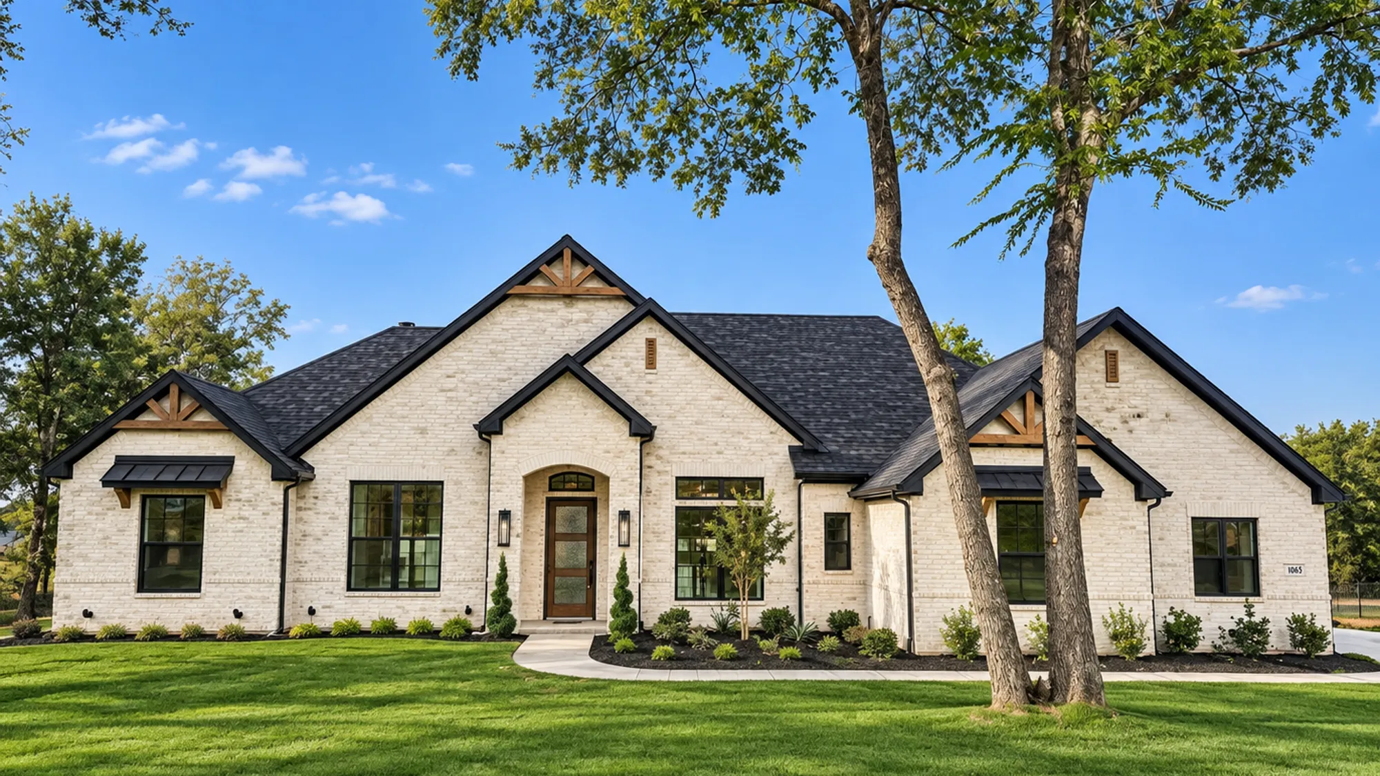Front elevation of 1005 Kessler Rd, in Weatherford.