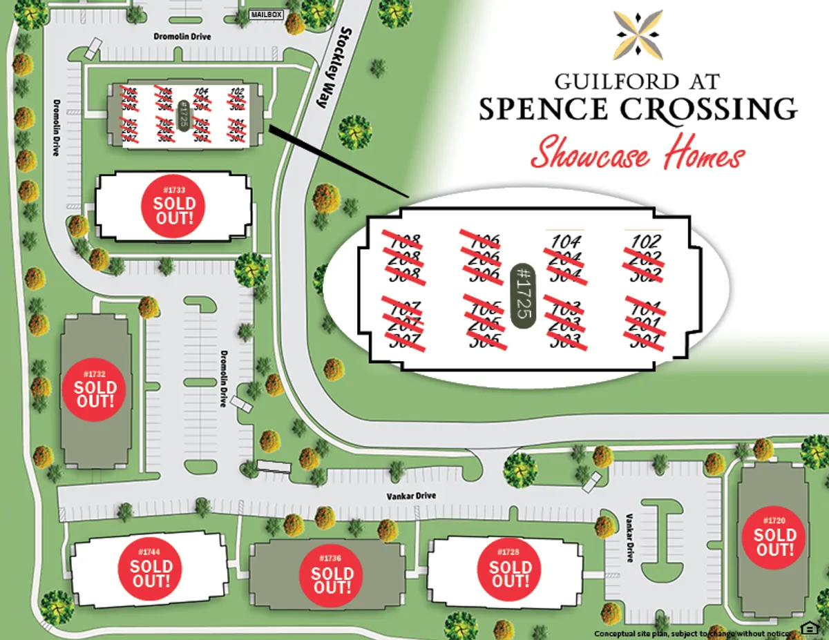Guilford at Spence Crossing
