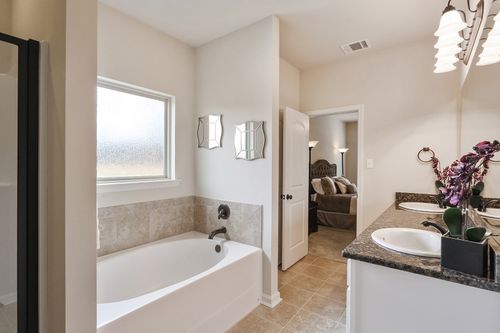 Pruden Creek - Model Home Master Bathroom - DSLD Homes - Lacrosse IV A - Covington, LA