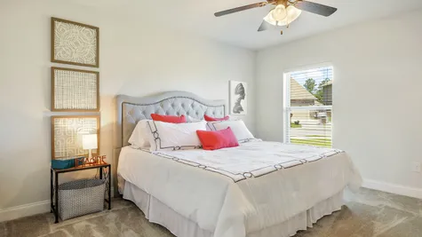 Master Suite with Decor - Belvedere Place - DSLD Homes Gulfport